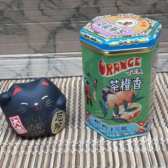 7 pc Shanghai tea Set from Pier 1 and tea pot from Taiwan, with accessories - Picture 9 of 16